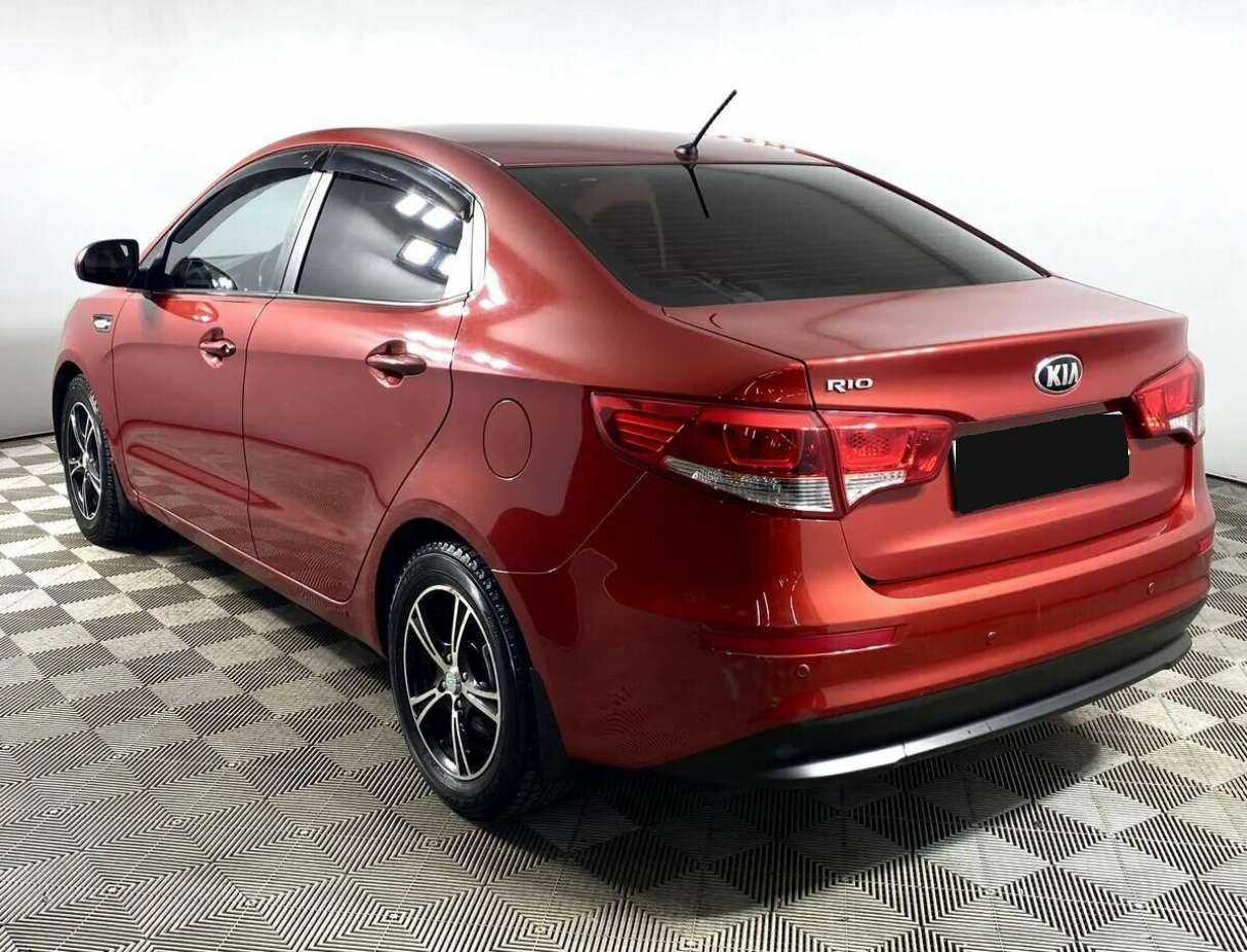 Kia Rio, 2016 Фото №7
