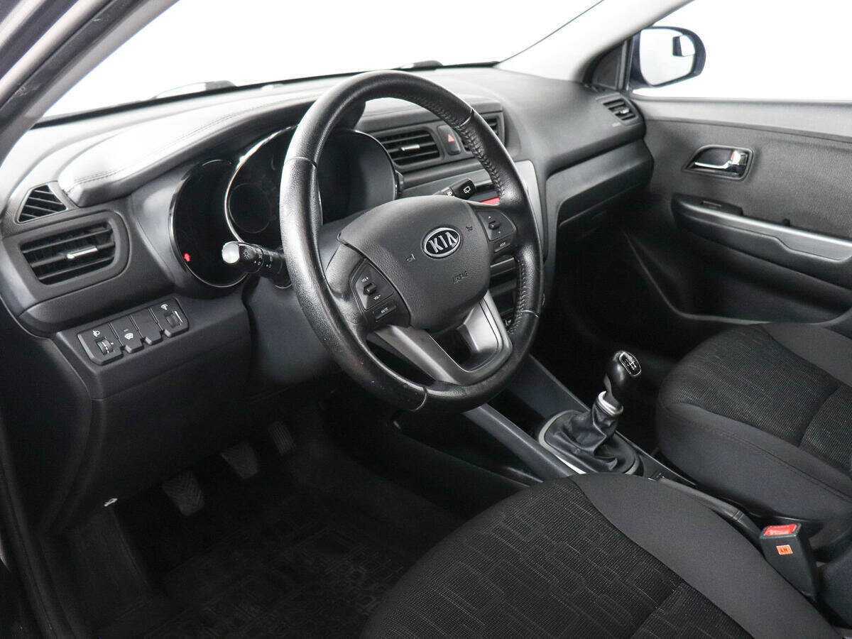 Kia Rio 5-speed, 2012 Фото №9