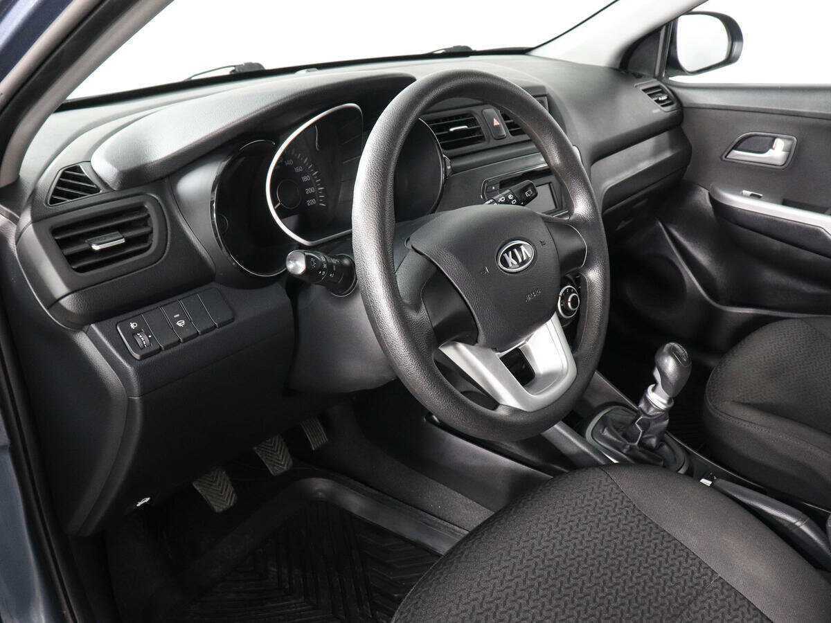 Kia Rio 5-speed, 2012 Фото №9