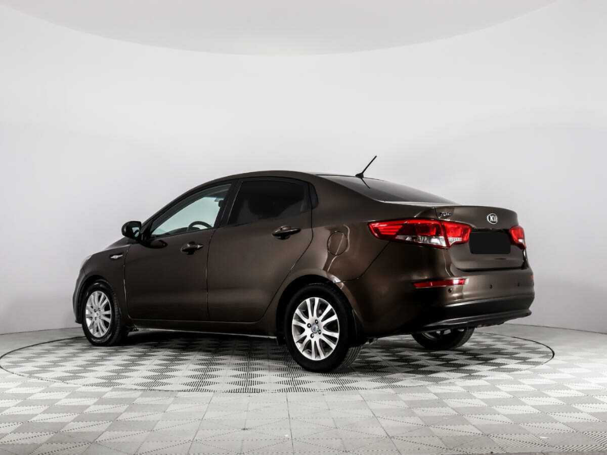 Kia Rio, 2015 Фото №7