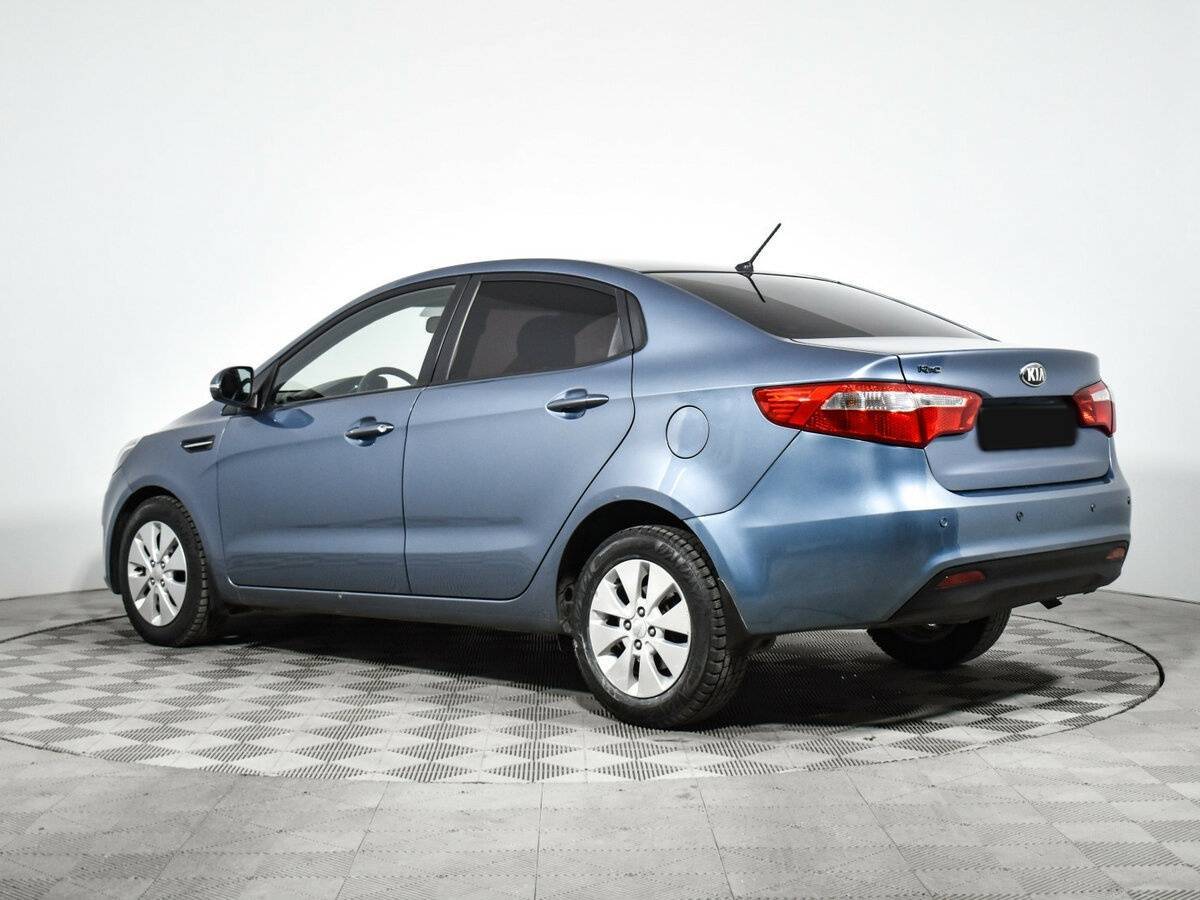 Kia Rio 4-speed, 2013 Фото №7